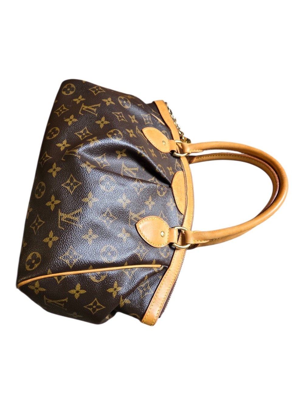 Louis Vuitton Monogram Shoulder Bag - Brown and Tan - Picture 4 of 14